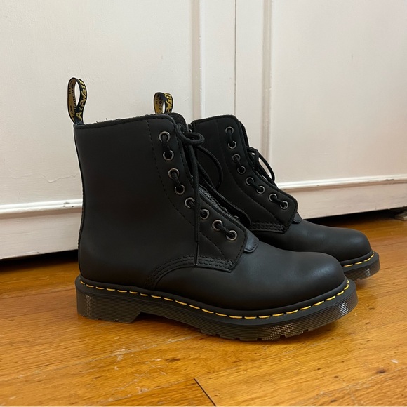 1460 Pascal FRNT Zip Arcadia Mid Calf Boot - Picture 3 of 8